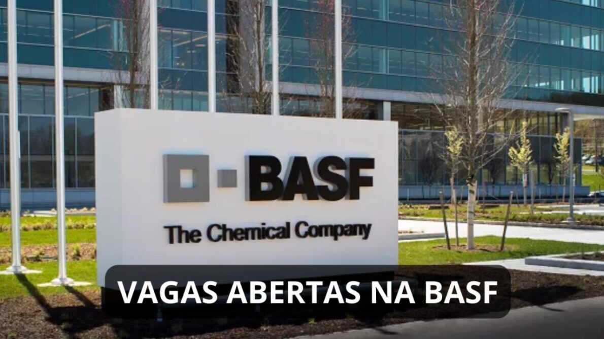 Já pensou em trabalhar em uma das maiores produtoras de produtos químicos do mundo? Multinacional BASF abre novas vagas de emprego no Brasil.