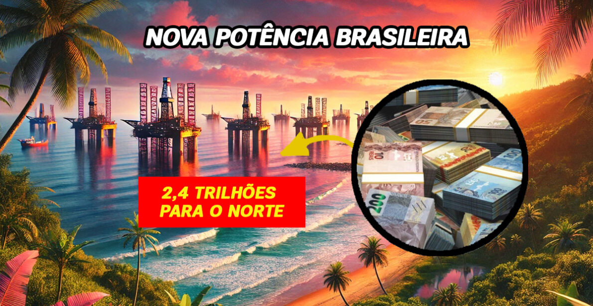 A costa do Amapá pode se tornar a nova fronteira energética do Brasil, com reservas de petróleo estimadas em R$ 2,4 trilhões.