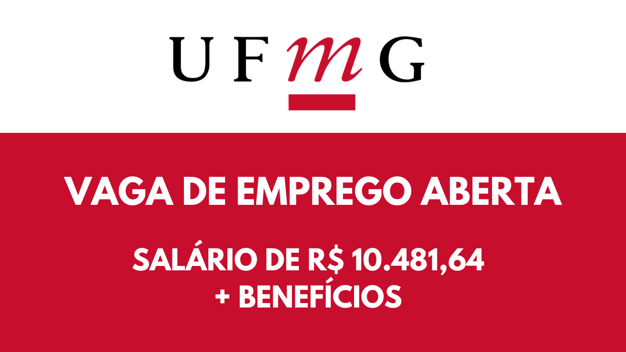 UFMG abre concurso público para professor adjunto em Estudos Socioambientais, com inscrições até 22 de janeiro de 2025 e salário de R$ 10 mil.