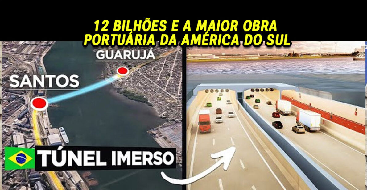 O incrível projeto de R$ 12,6 bilhões no Brasil que está transformando o maior porto da América Latina em um gigante global do comércio