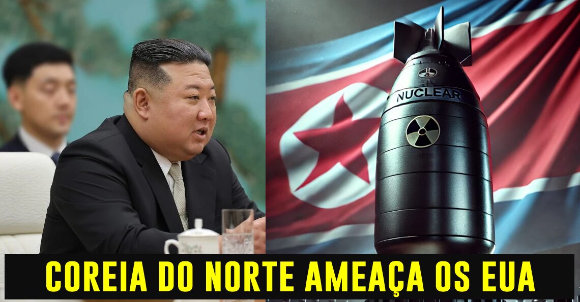 Kim Jong-un, ditador da Coreia do Norte, volta ameaçar os Estados Unidos e promete um número recorde no arsenal nuclear