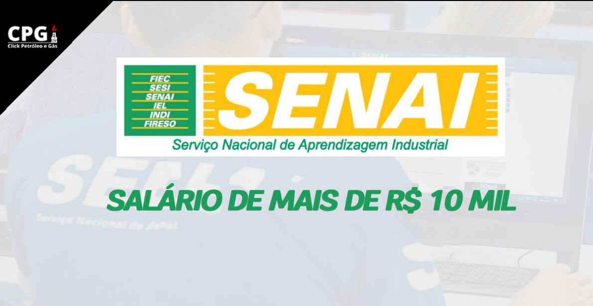 Quer trabalhar no Senai? Instituição surpreende e abre vaga com salário superior a R$ 10 MIL