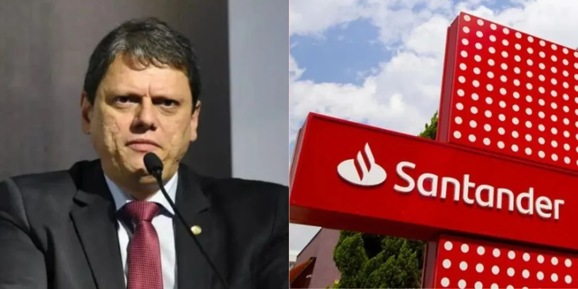 Canetada de Tarcísio em SP: Agência do Santander será demolida – Descubra quem vai ocupar o espaço!