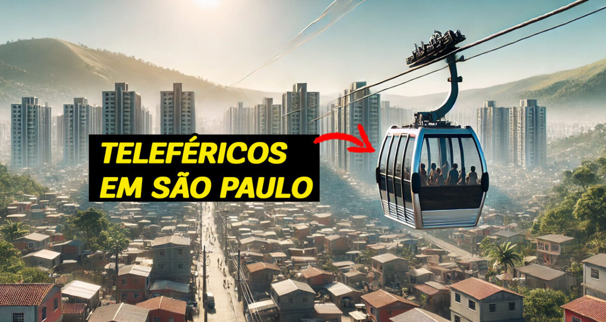 Projeto ousado prevê a criação de teleféricos na periferia de São Paulo para dar mobilidade e gerar emprego na maior metrópole do país