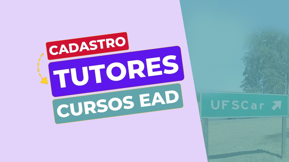 UFSCar abre inscrições para cadastro reserva de tutor virtual em educação especial. Candidatos devem ter formação e experiência.