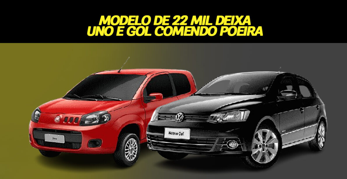 Este carro é completo, mais barato que Gol e o Uno e custa menos de R$ 22 mil! Brasileiros fãs de economia estão pulando de alegria