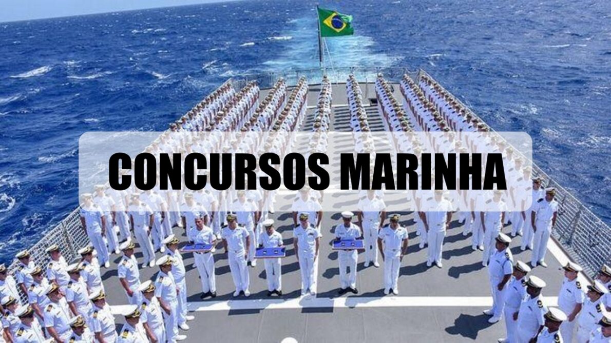 MARINHA DO BRASIL - VAGAS - CONCURSO - NÍVEL MÉDIO - EDITAL - INSCRIÇÕES