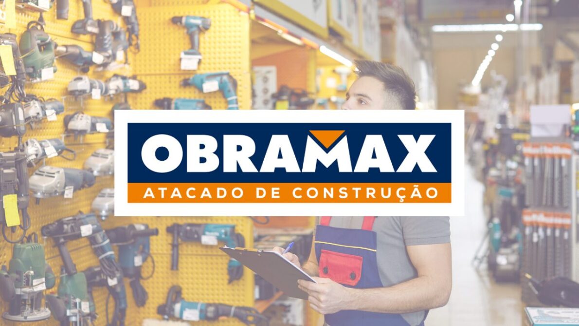 A Obramax, maior atacado de materiais de construção do Brasil, está com vagas de emprego abertas para diversos perfis e cargos.