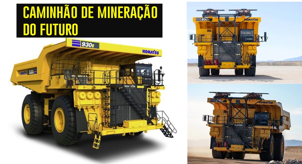 Komatsu, caminhão de mineração