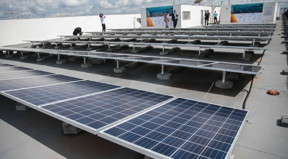 Empresário, Santa Catarina, células fotovoltaicas, indústria