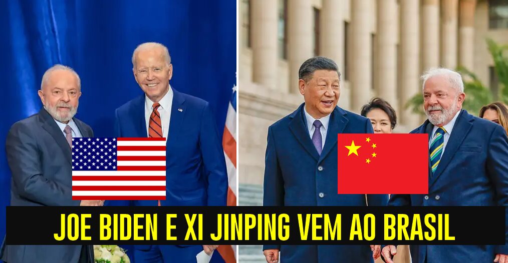 Joe Biden, Xi Jinping, Lula, Brasil