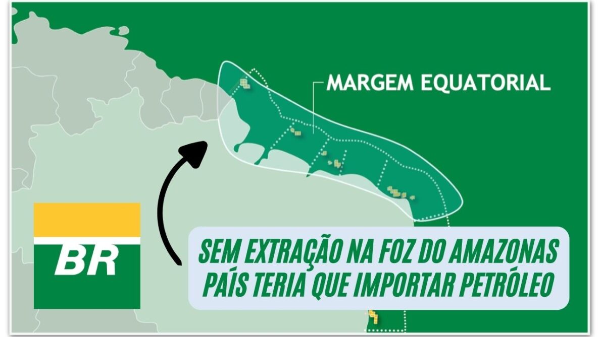 A Petrobras alerta que, sem a produção de petróleo na margem equatorial, o Brasil pode voltar a depender da importação de petróleo em breve