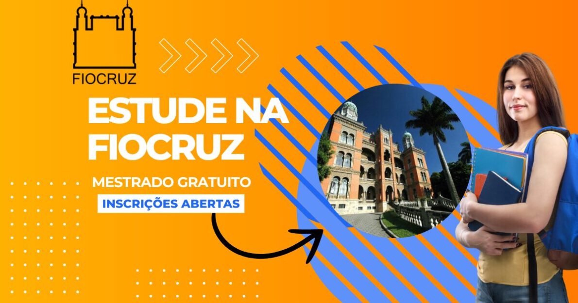 Mestrado em Divulgação Científica da Fiocruz tem inscrições abertas até 14 de outubro de 2024. Garanta sua vaga em uma instituição renomada! (