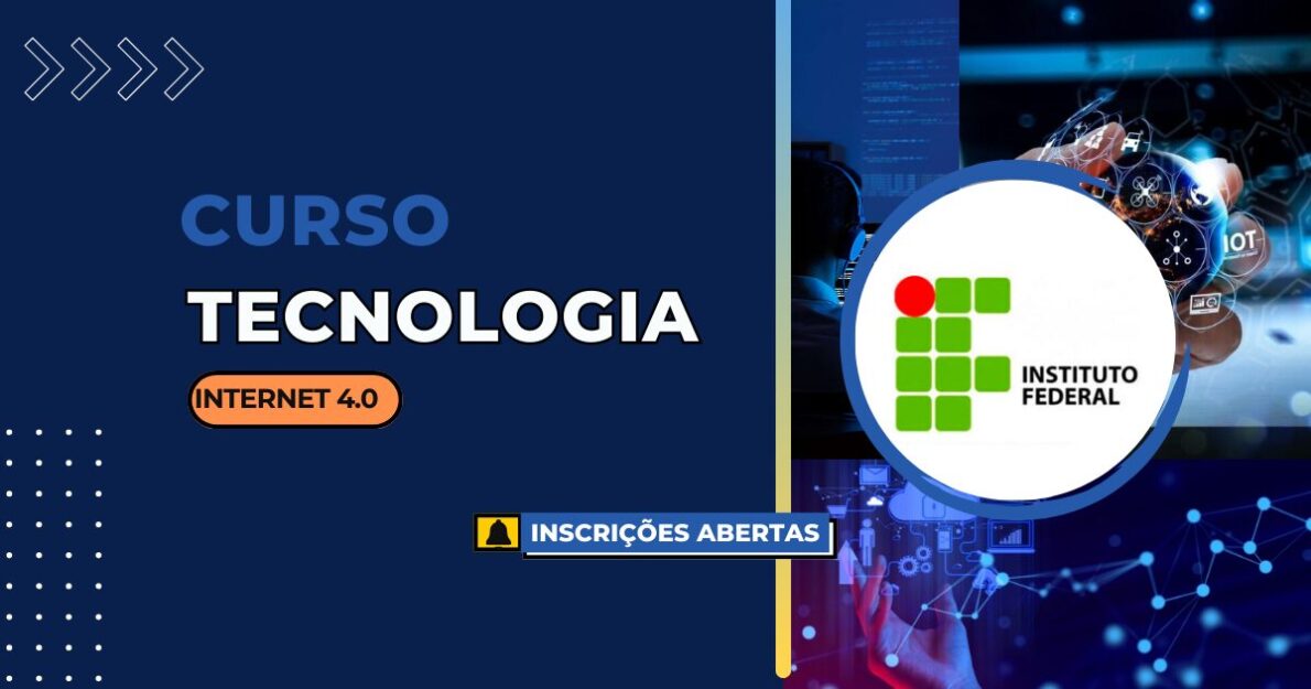 IFRO abre 180 vagas em cursos gratuitos de tecnologia para qualificação na Indústria 4.0. Inscrições por ordem de inscrição!