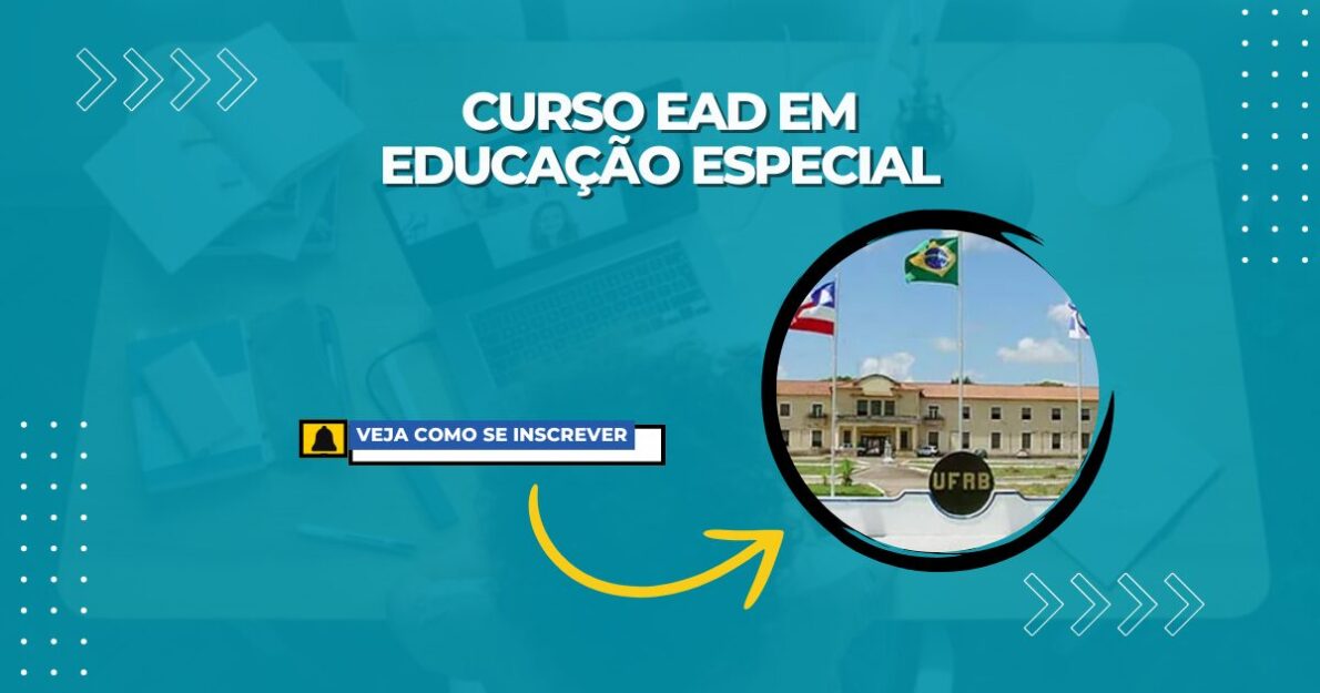 UFRB oferece 5 mil vagas gratuitas para curso EAD em educação inclusiva. Inscrições abertas até 15 de novembro de 2024 no site oficial!