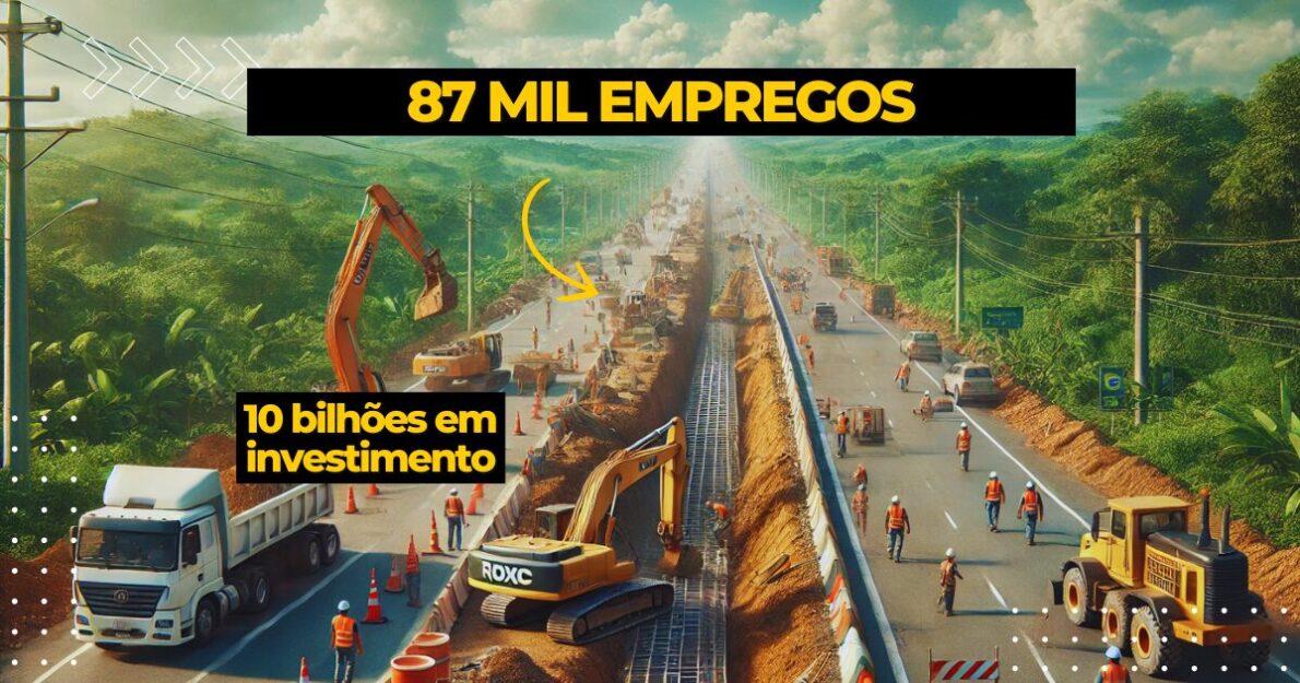 Repactuação da BR-101 promete R$10,3 bilhões em melhorias e 87 mil empregos. Nova concessão prevê obras de duplicação e maior segurança.