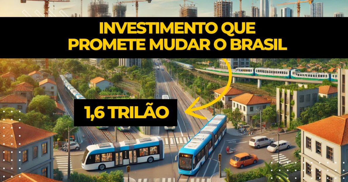 Governo brasileiro investirá R$ 1,6 tri em mobilidade urbana e moradia até 2029, impulsionando a qualidade de vida e a inovação nas cidades.