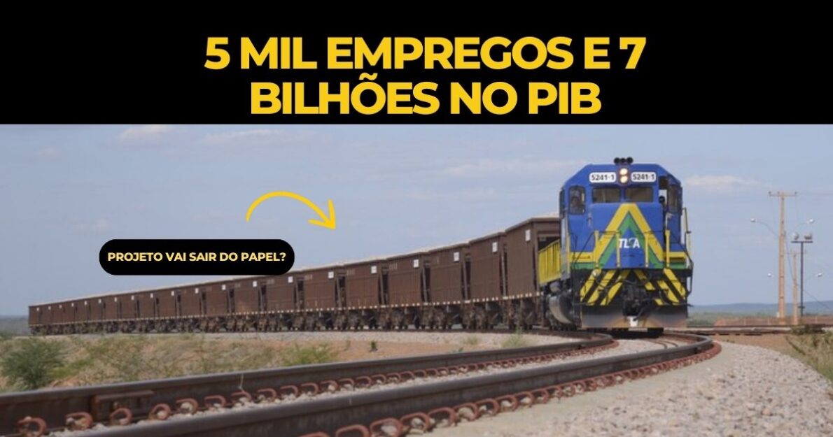 A Ferrovia Transnordestina pode revolucionar o Nordeste, mas o projeto enfrenta desconfiança. Será que vai sair do papel até 2027?