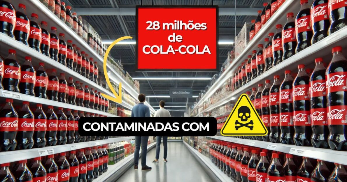 Coca-Cola enfrenta recall histórico por possível contaminação com lascas de metal. O que isso pode significar para o Brasil? Saiba mais.