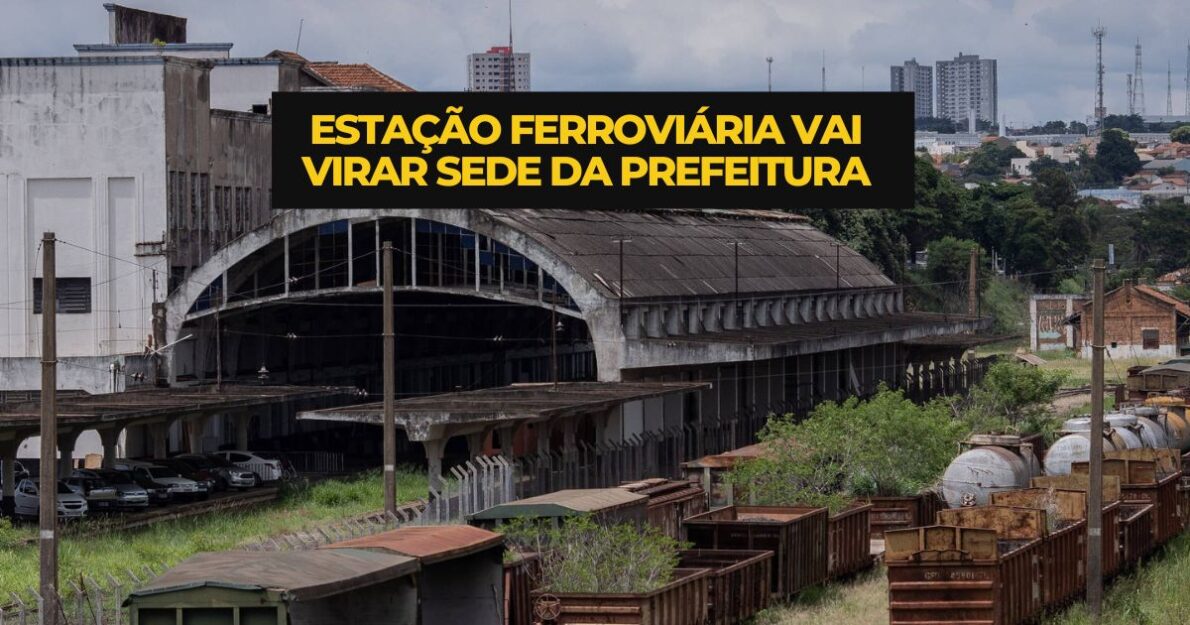 Antiga estação de Bauru pode virar sede da prefeitura, resgatando a história da Estrada de Ferro Noroeste do Brasil em projeto ousado.