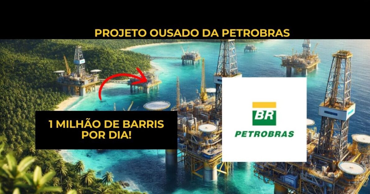 Petrobras inicia perfuração no pré-sal com novo poço em Búzios, visando atingir 1 milhão de barris/dia até 2025. Novo navio-plataforma a caminho.