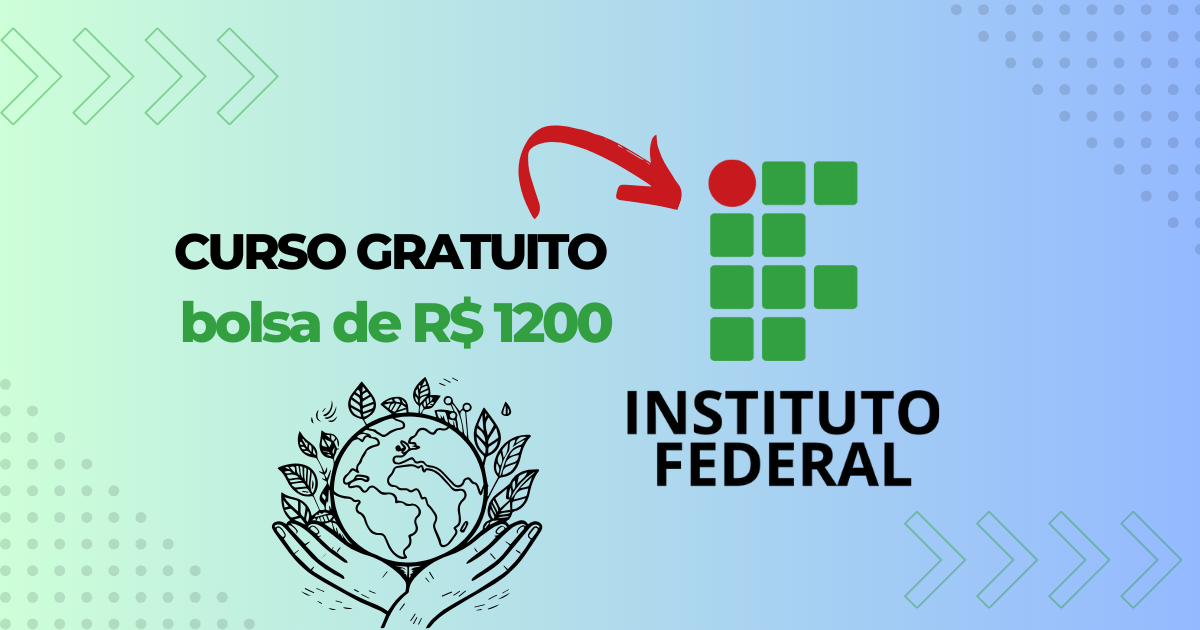 O IFES abre vagas para cursos EaD em Educação Ambiental, com bolsas de até R$ 200. Inscreva-se até 13 de outubro!