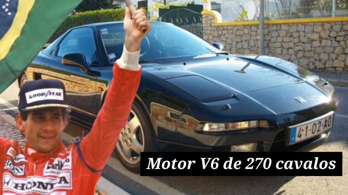 Ayrton Senna, um dos maiores pilotos da história, deixou o Honda NSX como parte de seu legado no Brasil: conheça os detalhes desse ícone das pistas e da engenharia automotiva