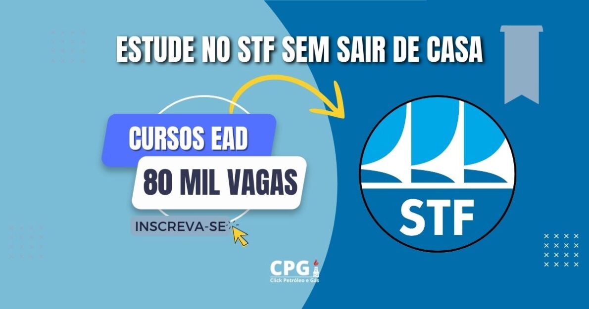 STF oferece cursos 100% online e gratuitos em diferentes áreas (Imagem: reprodução/ Canva)