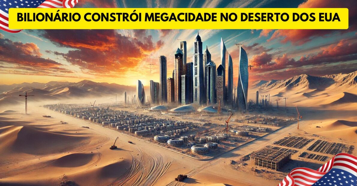 Bilionário está construindo uma cidade no deserto dos EUA conheça Telosa, a megacidade futurista e totalmente sustentável, com um investimento de 400 bilhões de dólares