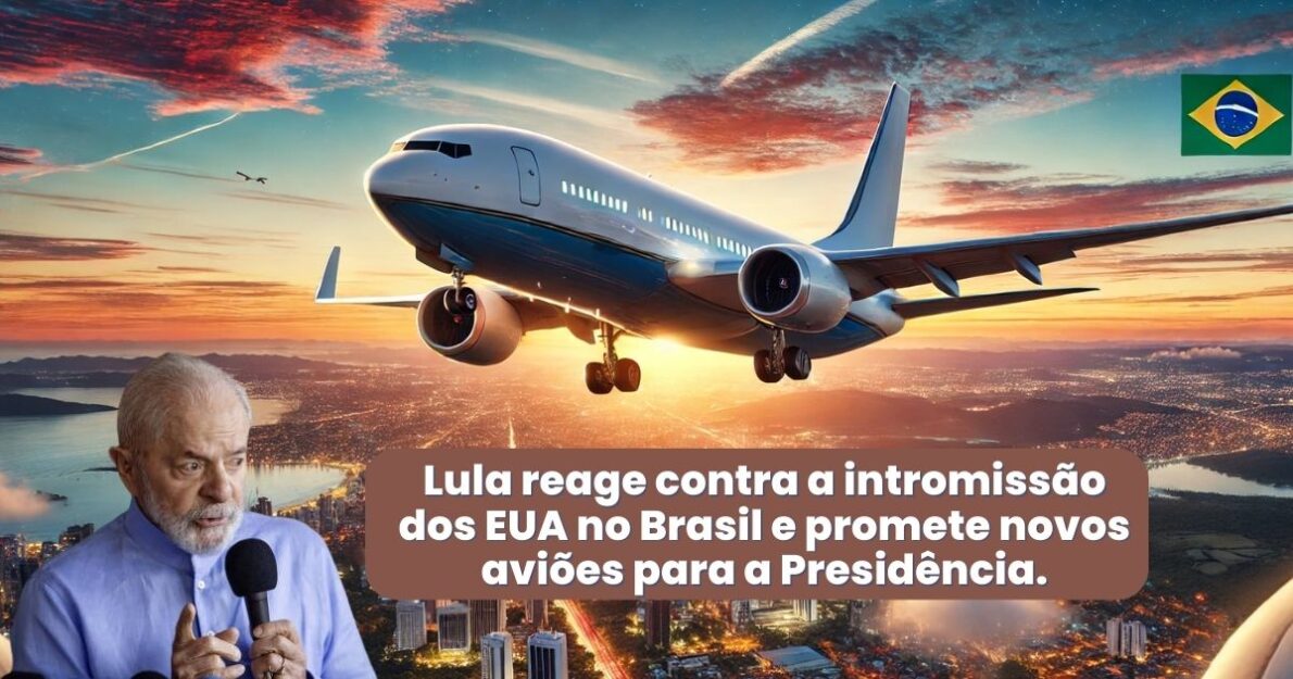 Lula critica a intromissão dos EUA sobre compra de caças Gripen e revela plano de renovar a frota presidencial. Saiba o que está por trás dessa decisão.