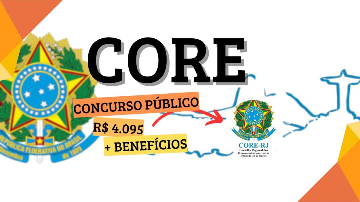 “concurso público”, “processo seletivo”, “core, “rio de janeiro”