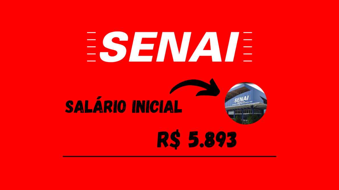 processo seletivo senai - vagas de emprego - senai