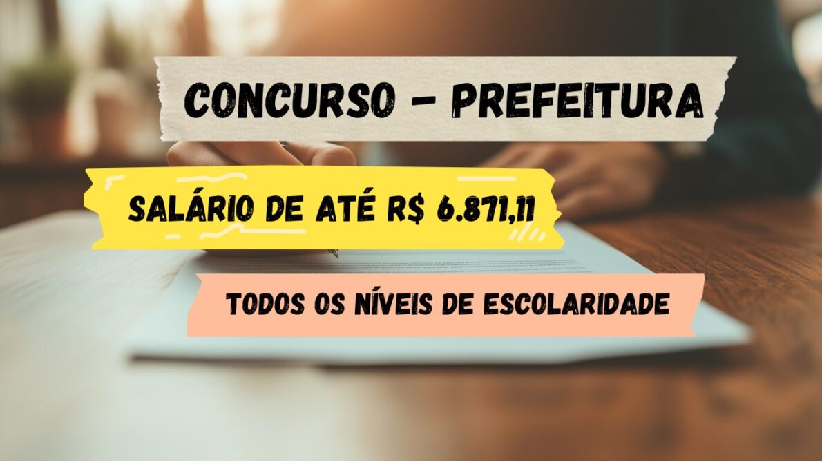 concurso, vagas, prefeitura