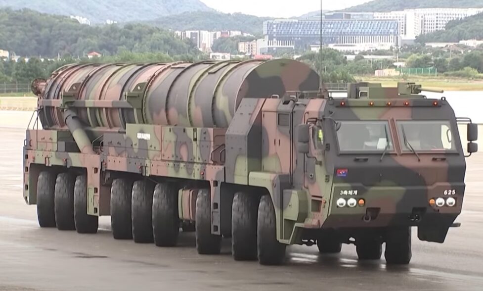 Coreia do Sul, Coreia do Norte, Míssil