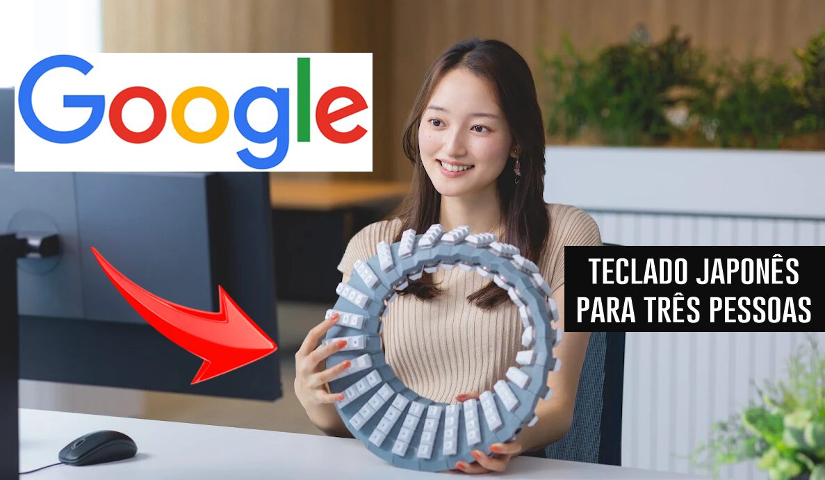 Google, Japão, Teclado