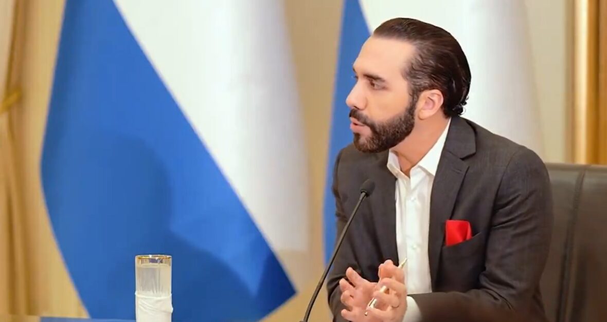 Nayib Bukele, presidente de El Salvador,