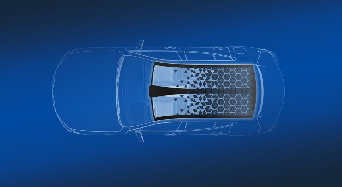 carros elétricos, solar, teto solar