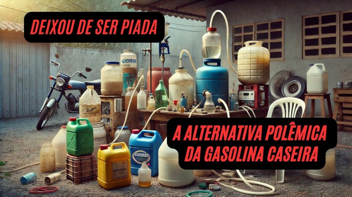 Dessa vez a NASA não vem: gasolina caseira, a criatividade perigosa dos brasileiros em tempos de combustível caro no Brasil