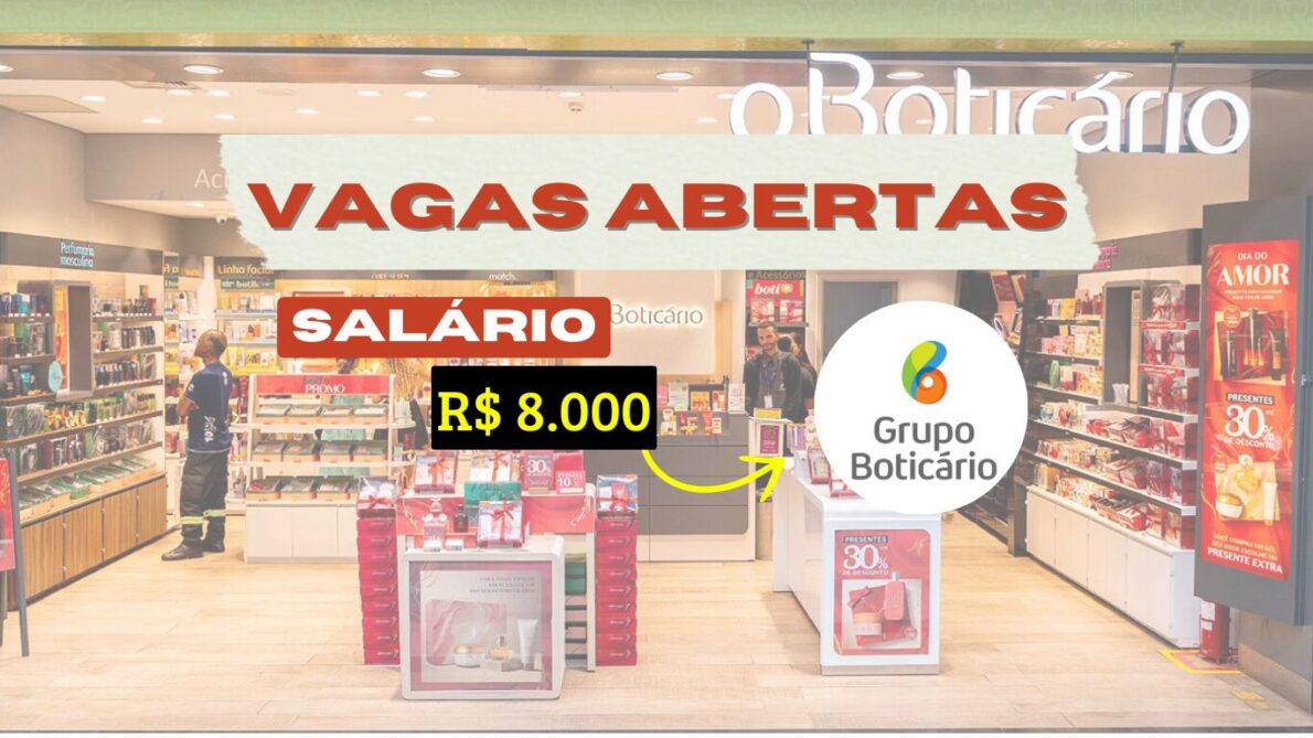 “grupo boticário”, “vagas de emprego “bolsa de estágio”, “trainee”