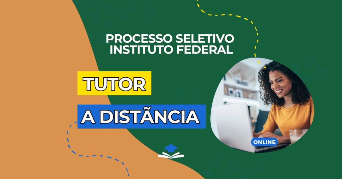 IFMG abre 10 vagas para tutor da UAB com bolsa de R$ 1.100,00. Inscrições até 24 de outubro de 2024. Saiba mais sobre como se inscrever!