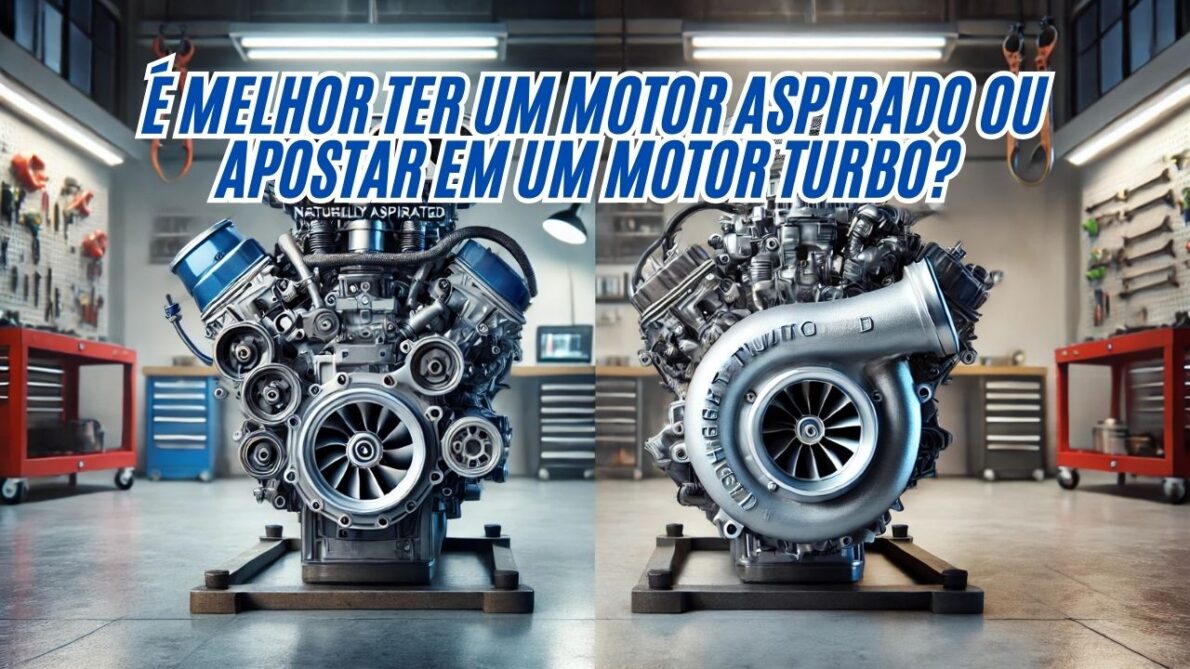 Entenda as diferenças entre o motor aspirado e o motor turbo, e descubra qual é a melhor opção para o seu carro