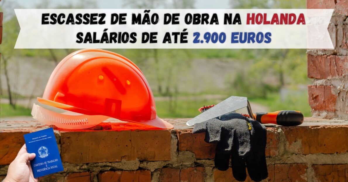 Escassez de mão de obra na Holanda Mais de mil vagas disponíveis para quem quer trabalhar no país com salários de até 2.900 euros