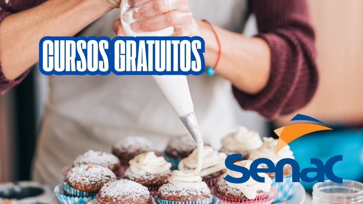 Excelente oportunidade para quem busca se qualificar gratuitamente! O Senac oferece matrículas para cursos gratuitos de confeitaria e maquiagem com início ainda em outubro