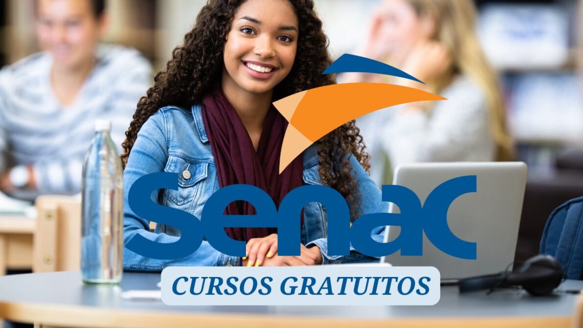 Garanta sua vaga: Senac abre inscrições para mais de 70 cursos gratuitos online em gastronomia, tecnologia, saúde e muito mais! Não vai ficar de fora né?