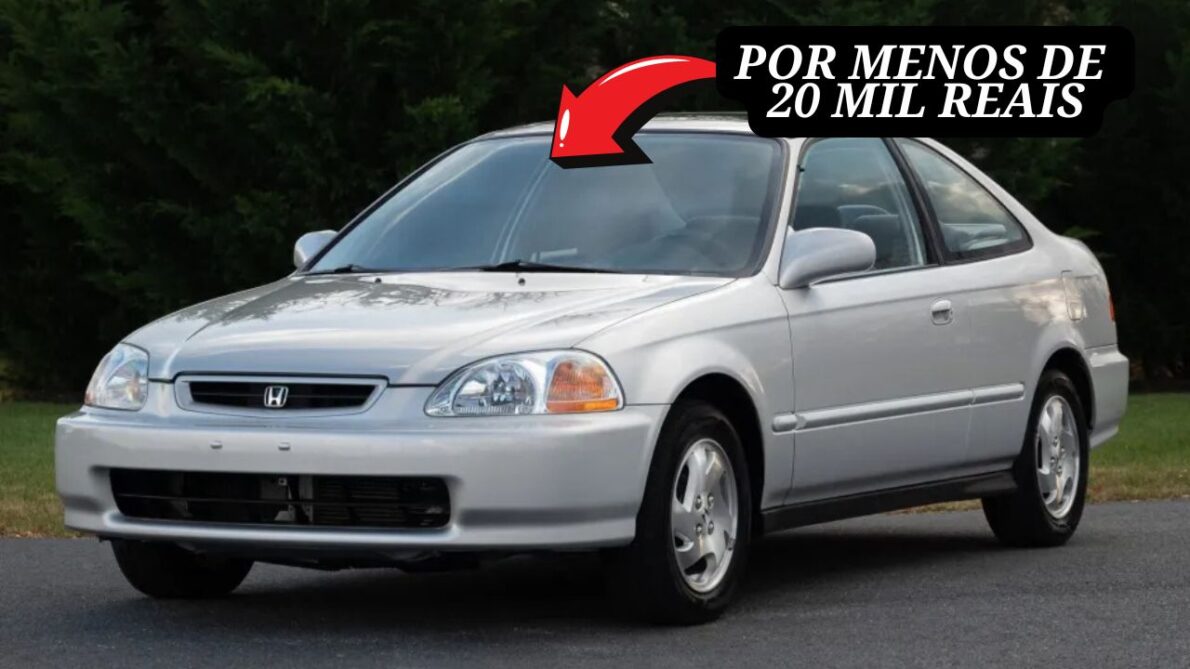 Honda Civic EX 1998 manual: Excelente carro usado bom e barato, ideal para quem busca economia e estilo