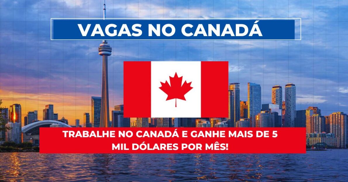 Air Canada oferece vagas para brasileiros, com salários de até 5 mil dólares. Quer trabalhar no Canadá? Saiba como se candidatar!