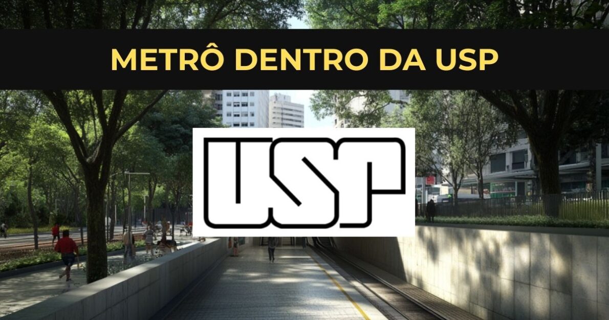 USP terá estação de metrô no campus da Cidade Universitária com a futura Linha 22-Marrom, facilitando o acesso e a mobilidade.