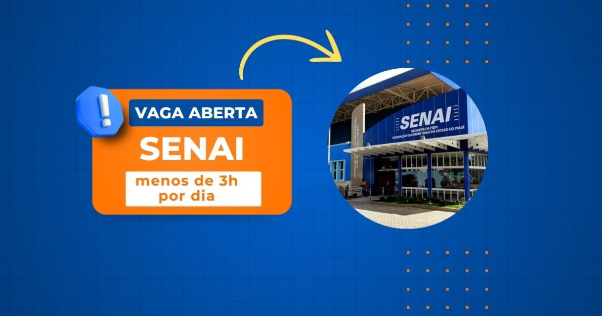 O SENAI abre vagas para especialistas em mídias digitais com carga horária reduzida e salário competitivo. Descubra como se destacar!