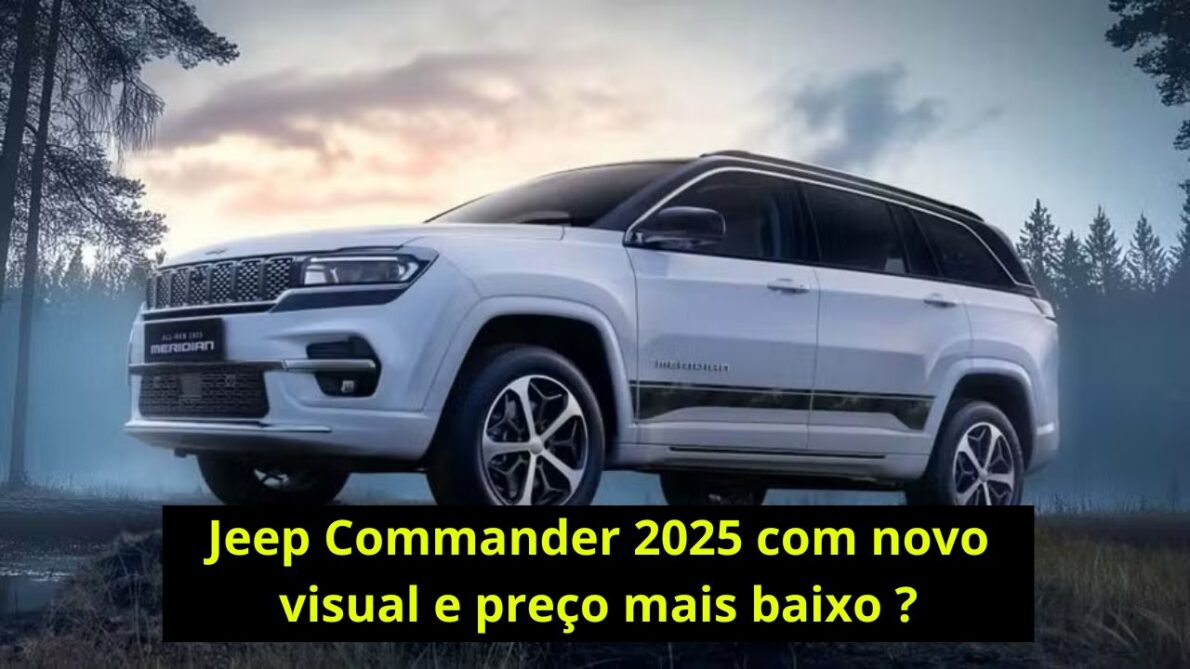 Jeep Commander tem novo visual e preços mais baixos; veja quando chega