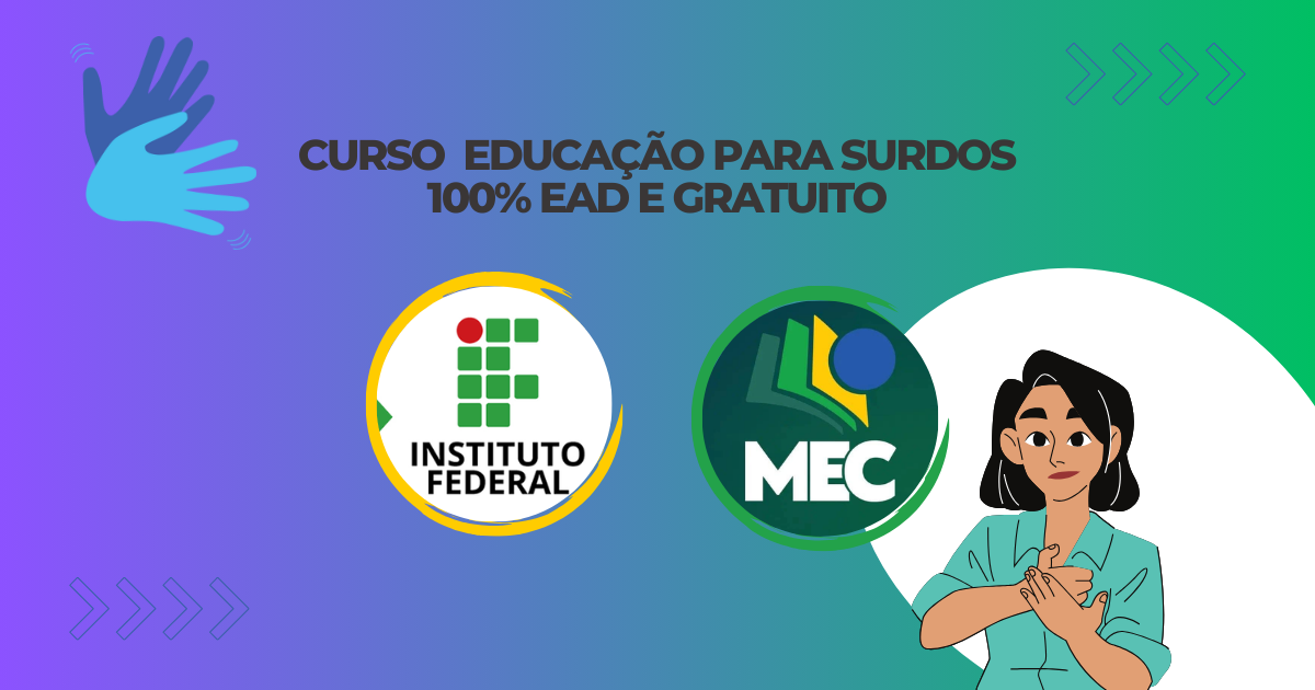 Curso gratuito de Libras no IFB: vagas limitadas! Aprenda a língua de sinais e aumente suas oportunidades no mercado de trabalho inclusivo.